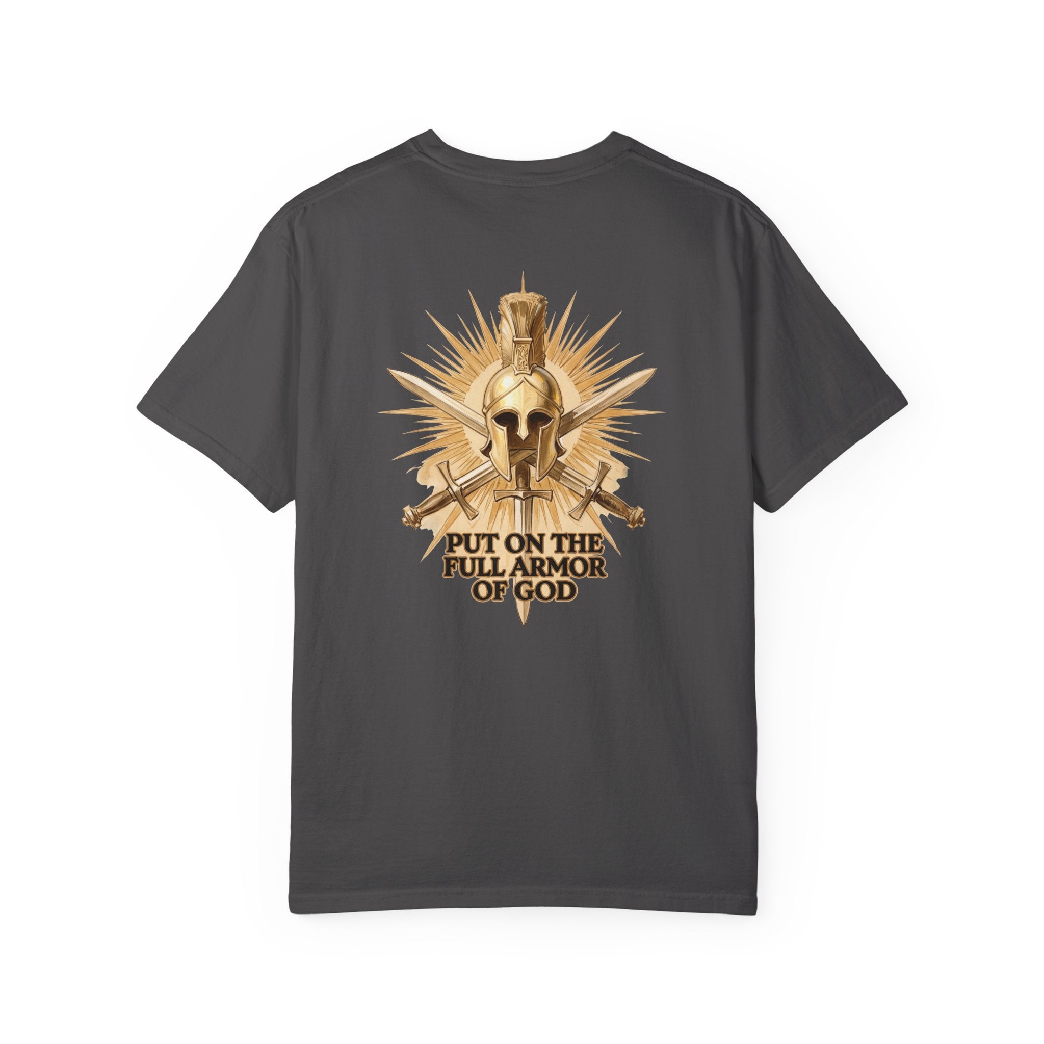 Christian Armor T-Shirt — "Put On The Full Armor of God" Graphic Tee