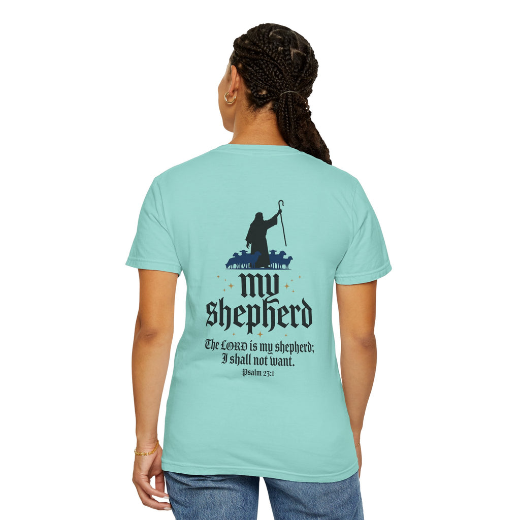 My Shepherd T-Shirt — Psalm 23 Christian Cross Tee