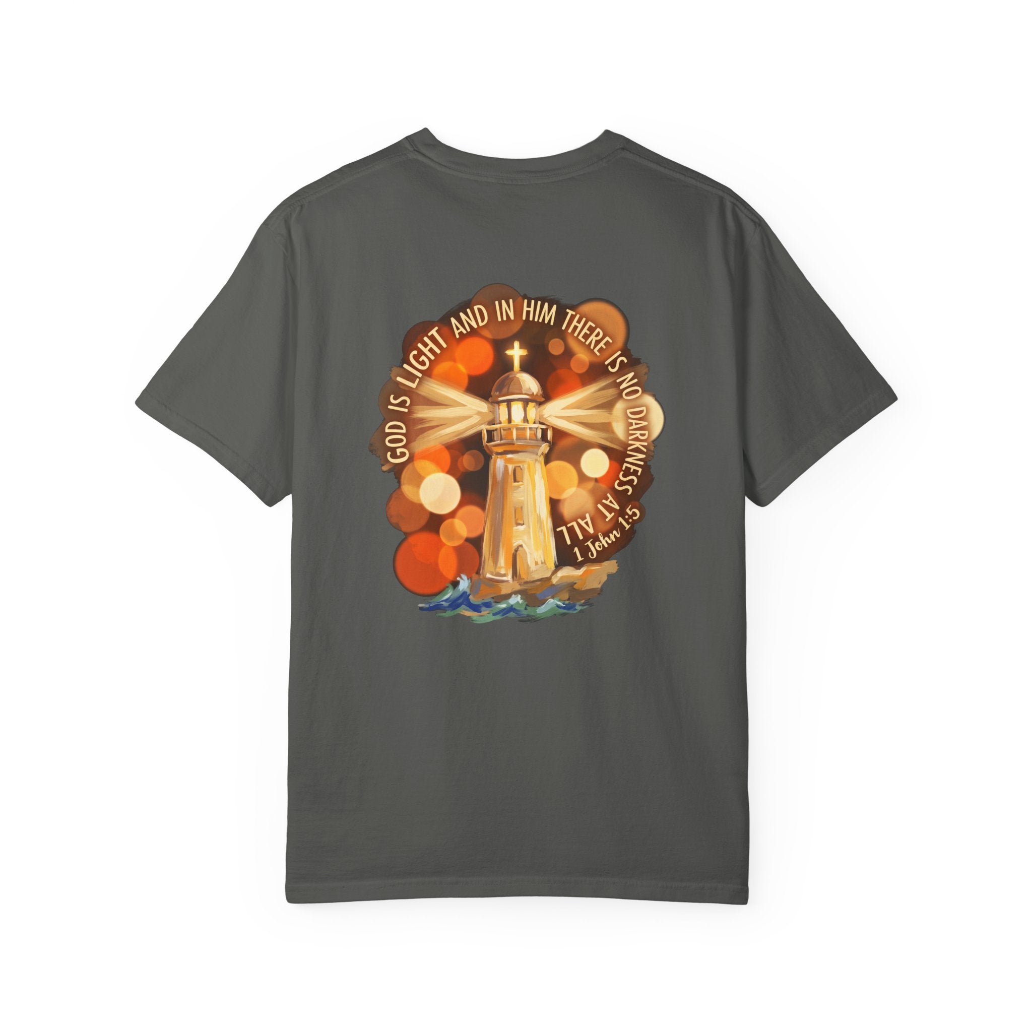 God is light T-shirt | Christian Cross Tee ALT COLOR