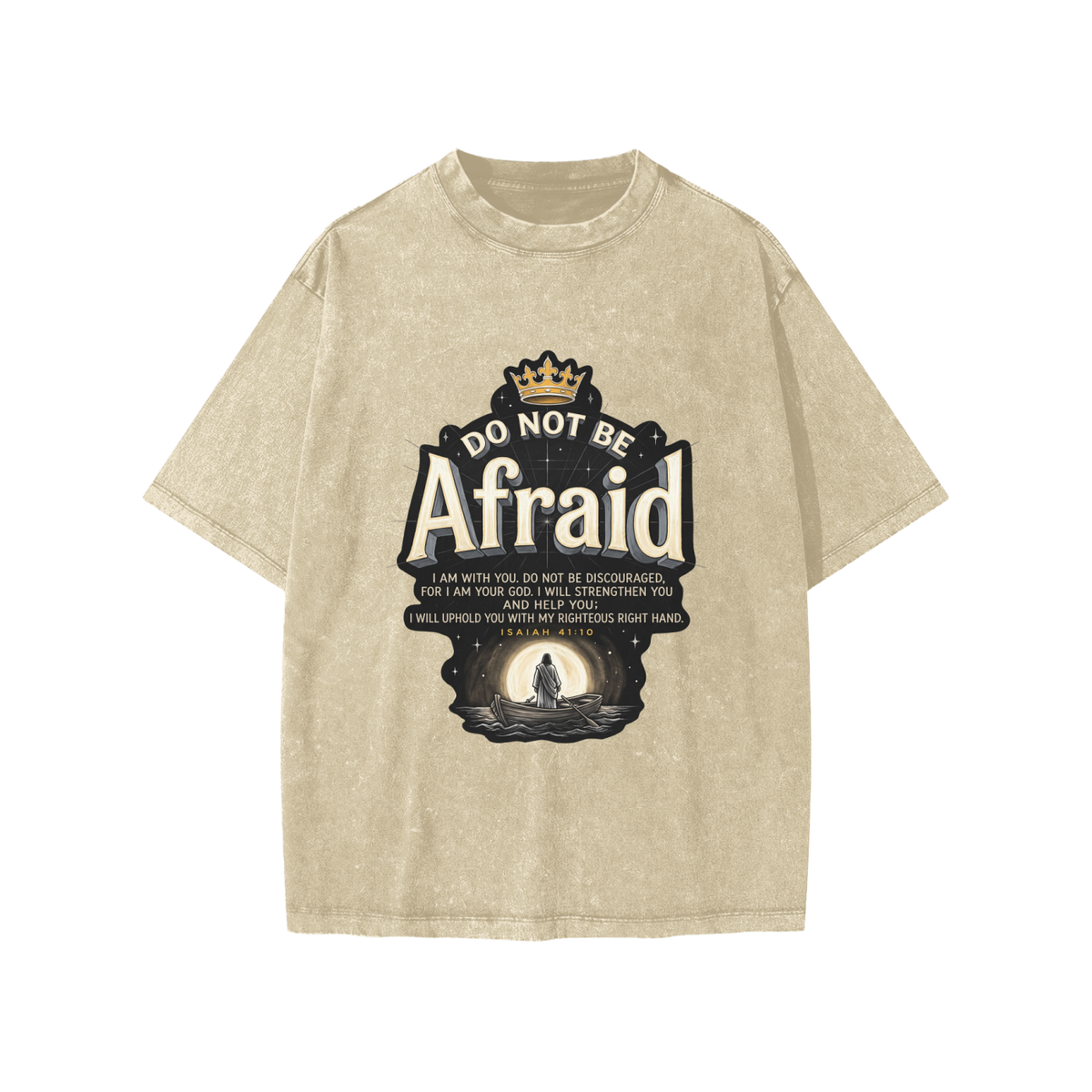 Afraid Snow Washed Kids' T-Shirt