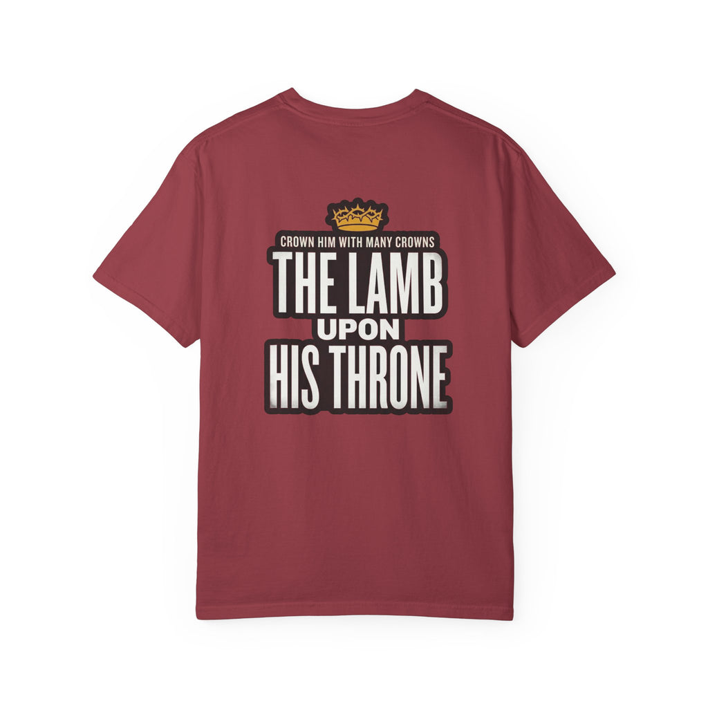 His throne T-shirt | Christian Cross Tee