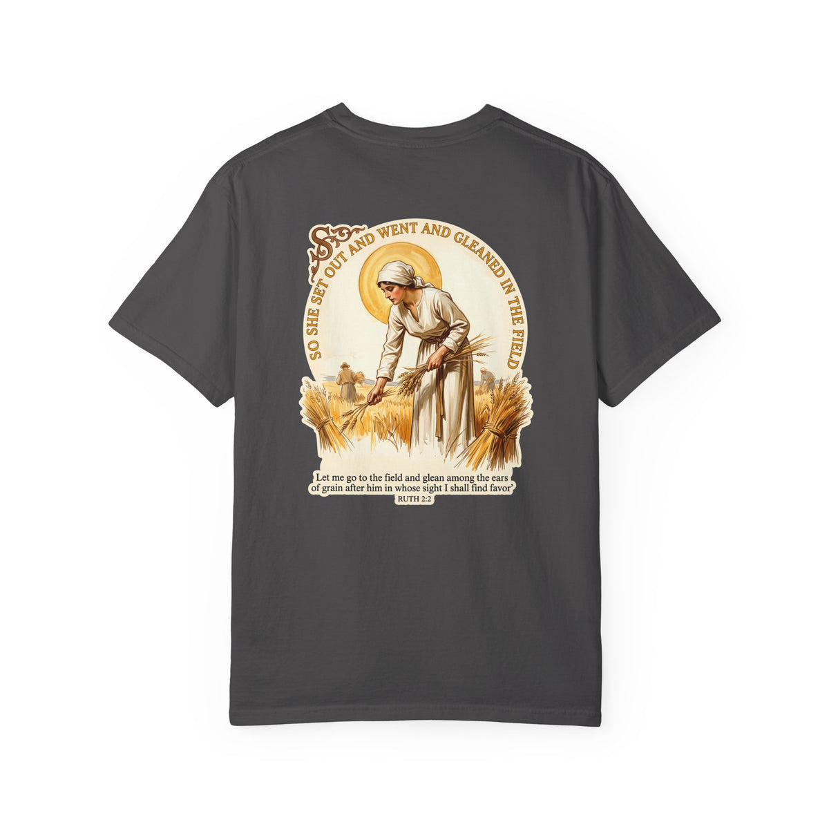 Christian Cross T-Shirt — Vintage Ruth Gleaning Graphic Tee