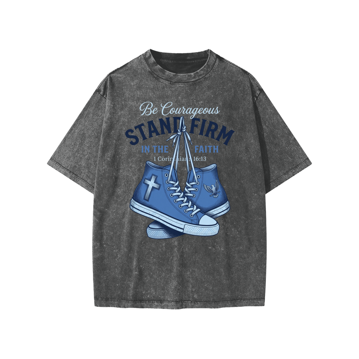 Stand firm Snow Washed Kids' T-Shirt