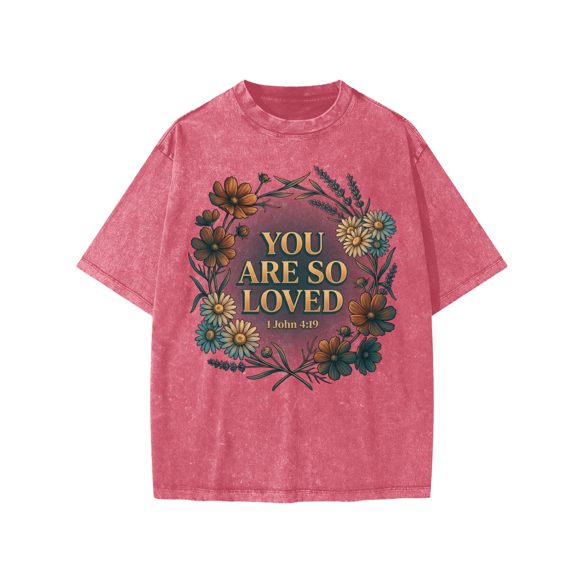 Loved Snow Washed Kids' T-Shirt