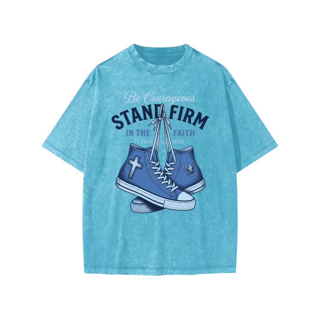 Stand firm Snow Washed Kids' T-Shirt