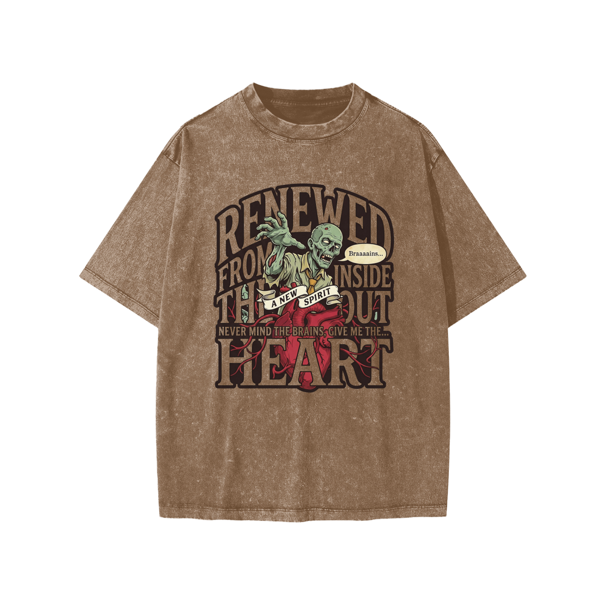 Zombie Snow Washed Kids' T-Shirt
