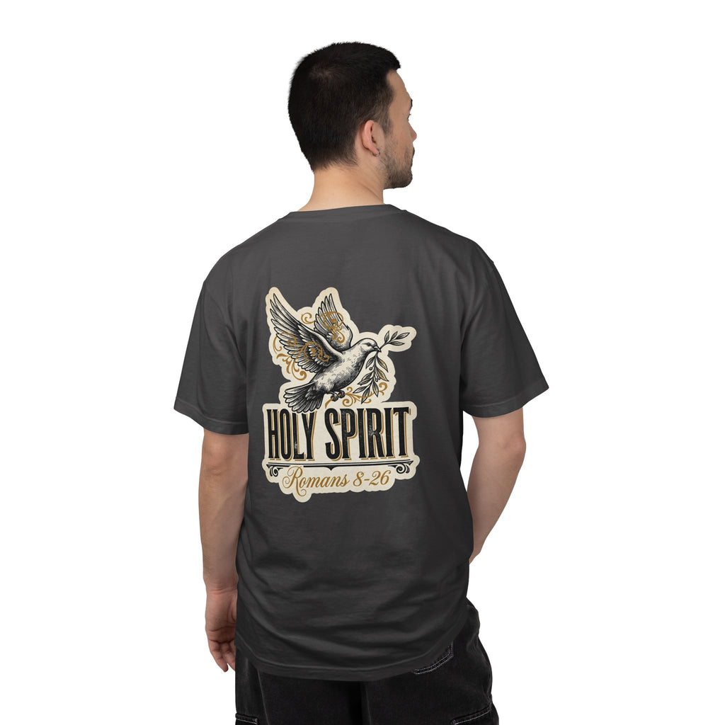 Holy Spirit Dove T‑Shirt — Romans 8:20 Christian Tee