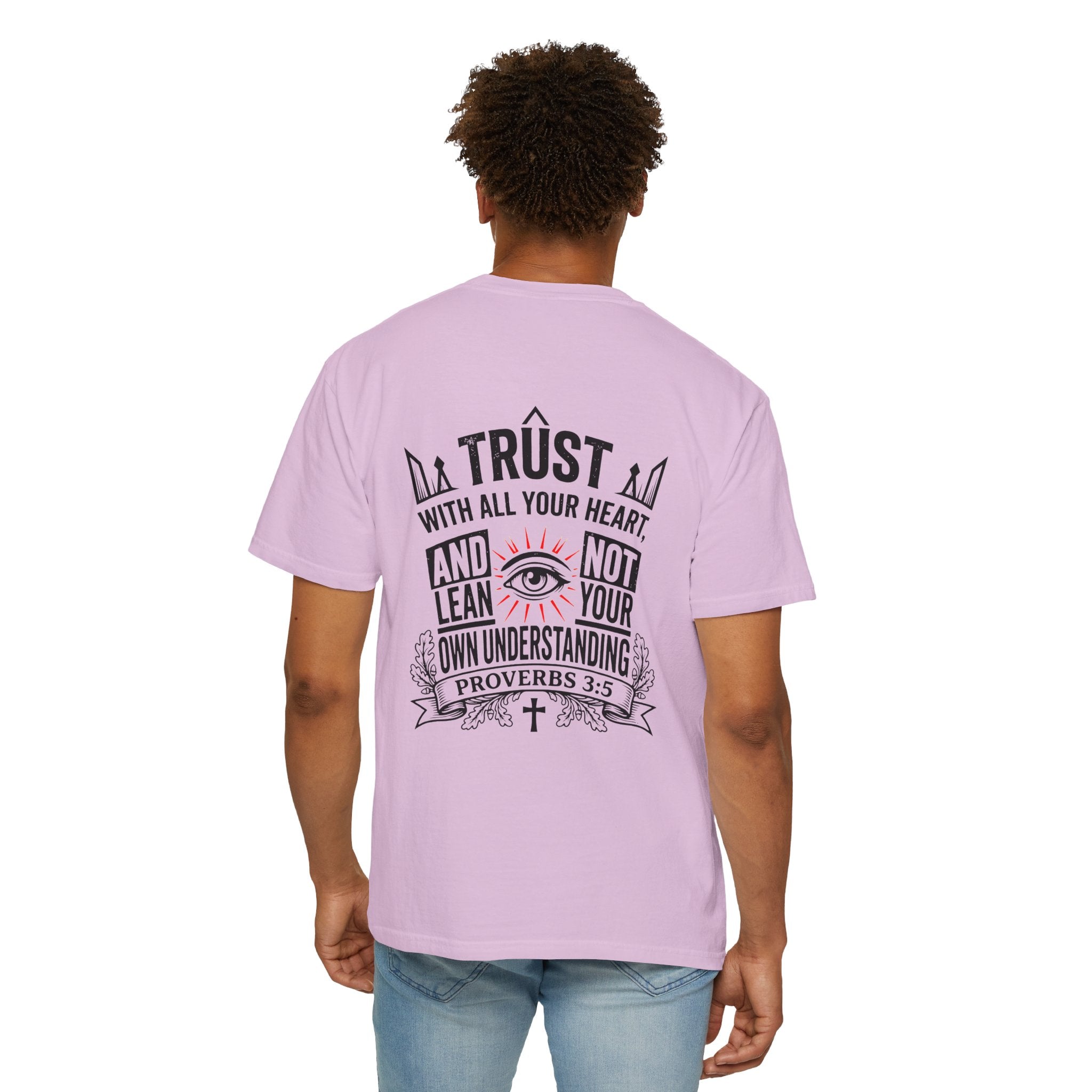 Proverbs 3:5 Cross T-Shirt — "Trust in the Lord" Christian Tee