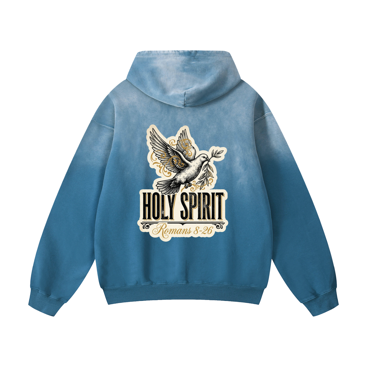 Holy Spirt Heavyweight Sunfade Oversized Hoodie