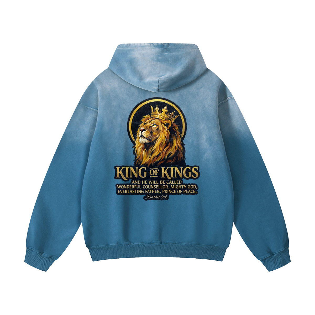 King of Kings Heavyweight Sunfade Oversized Hoodie