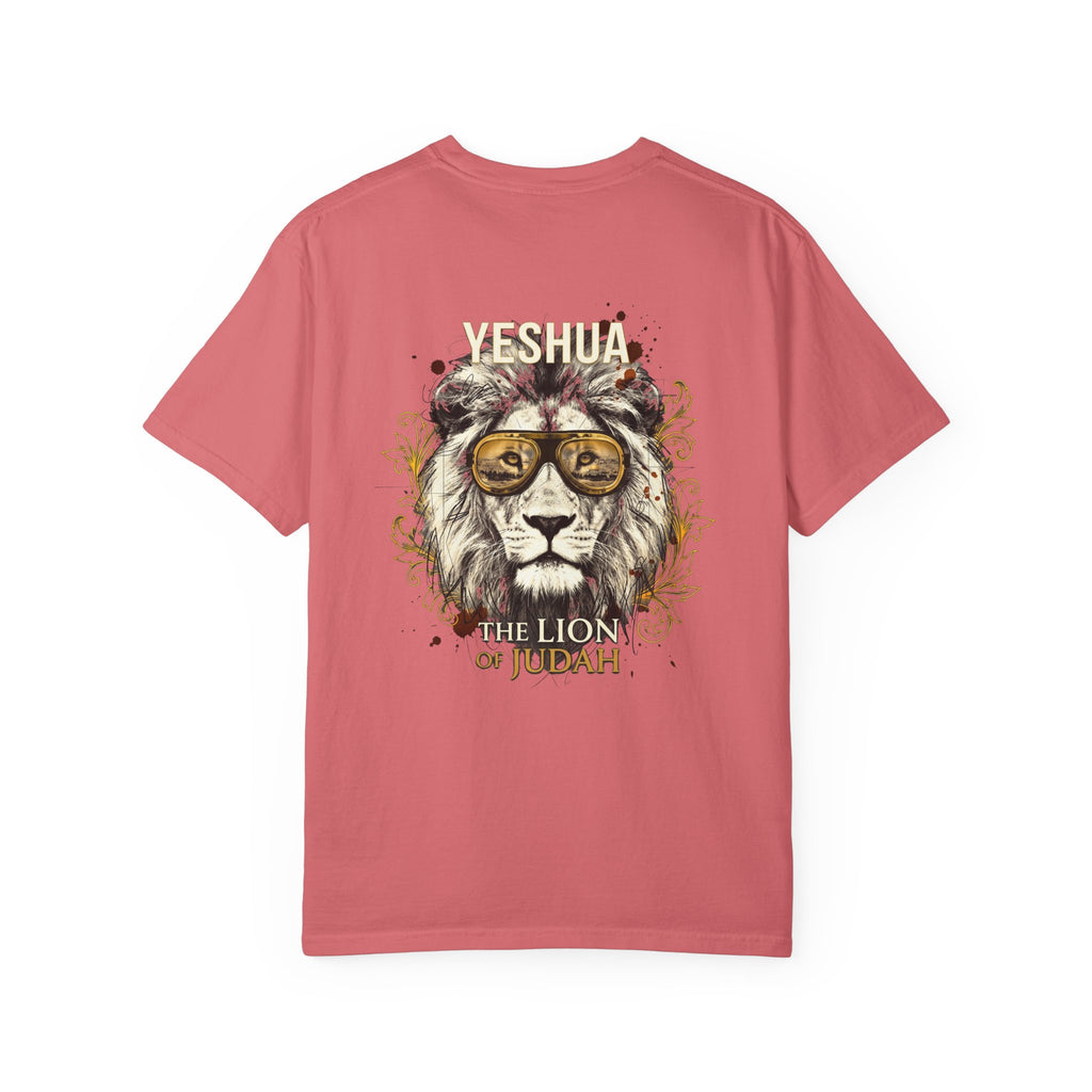 Yeshua Lion of Judah T-Shirt — Christian Cross Graphic Tee