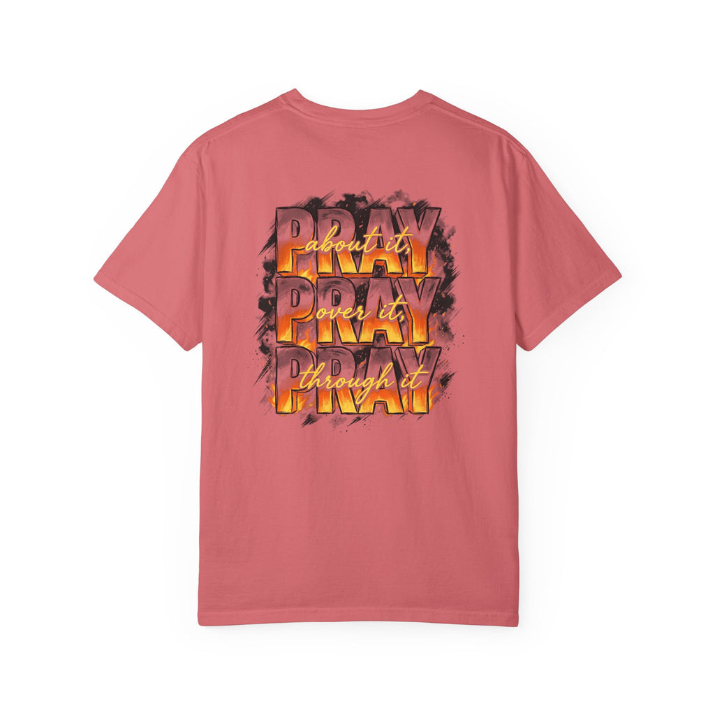 Pray about it T-shirt | Christian Cross Tee ALT COLOR