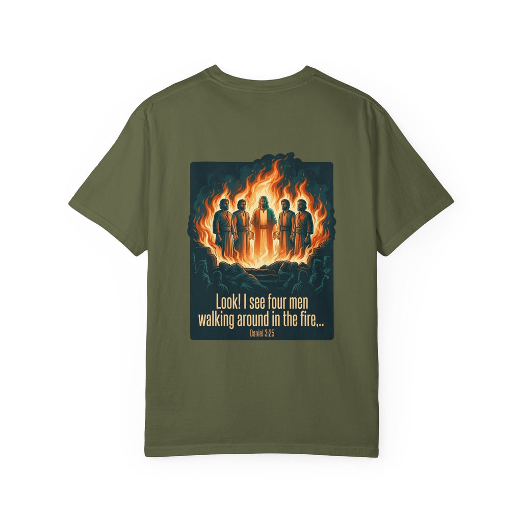 In the Fire T-shirt | Christian Cross Tee ALT LIGHT