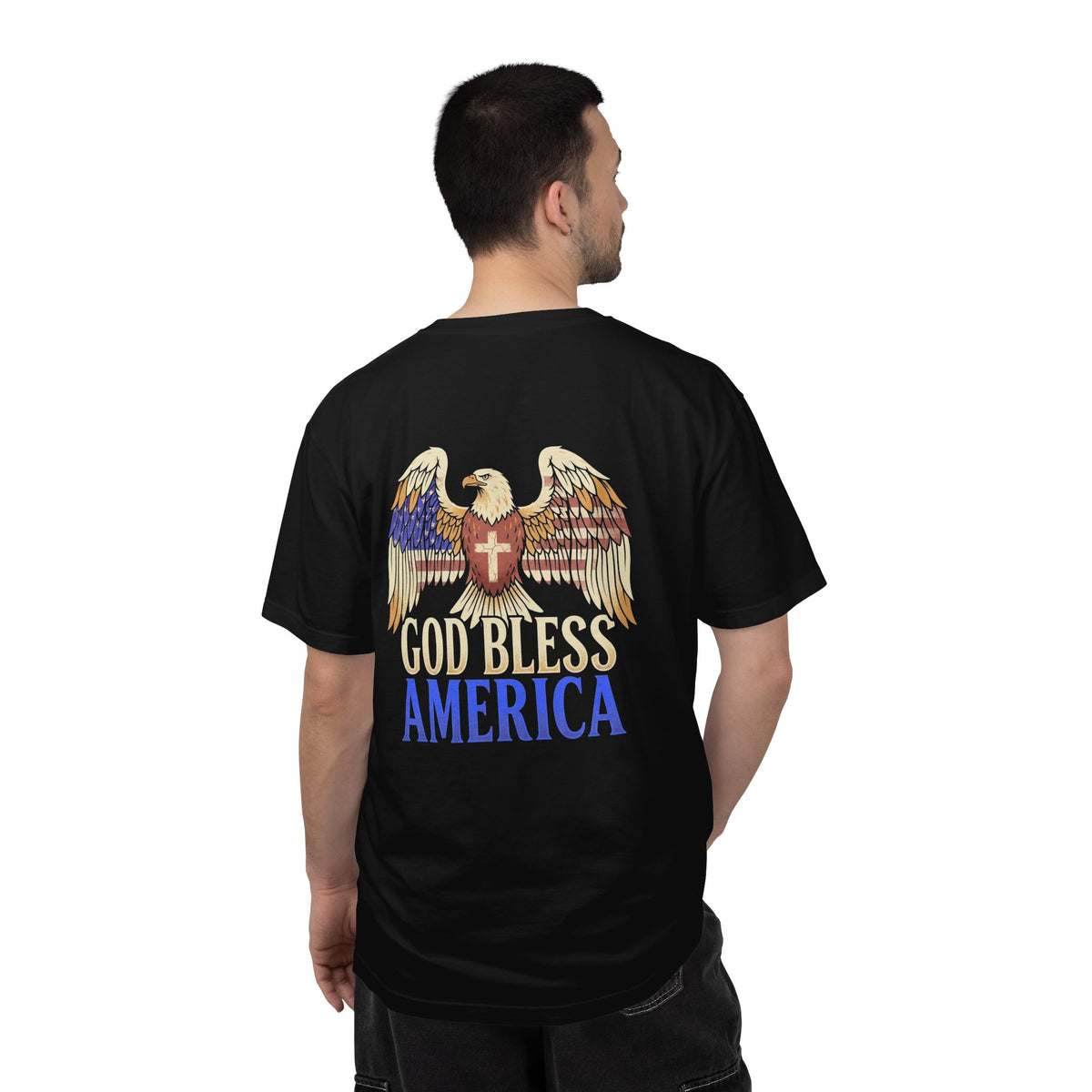 God Bless America Eagle T‑Shirt — Patriotic American Tee