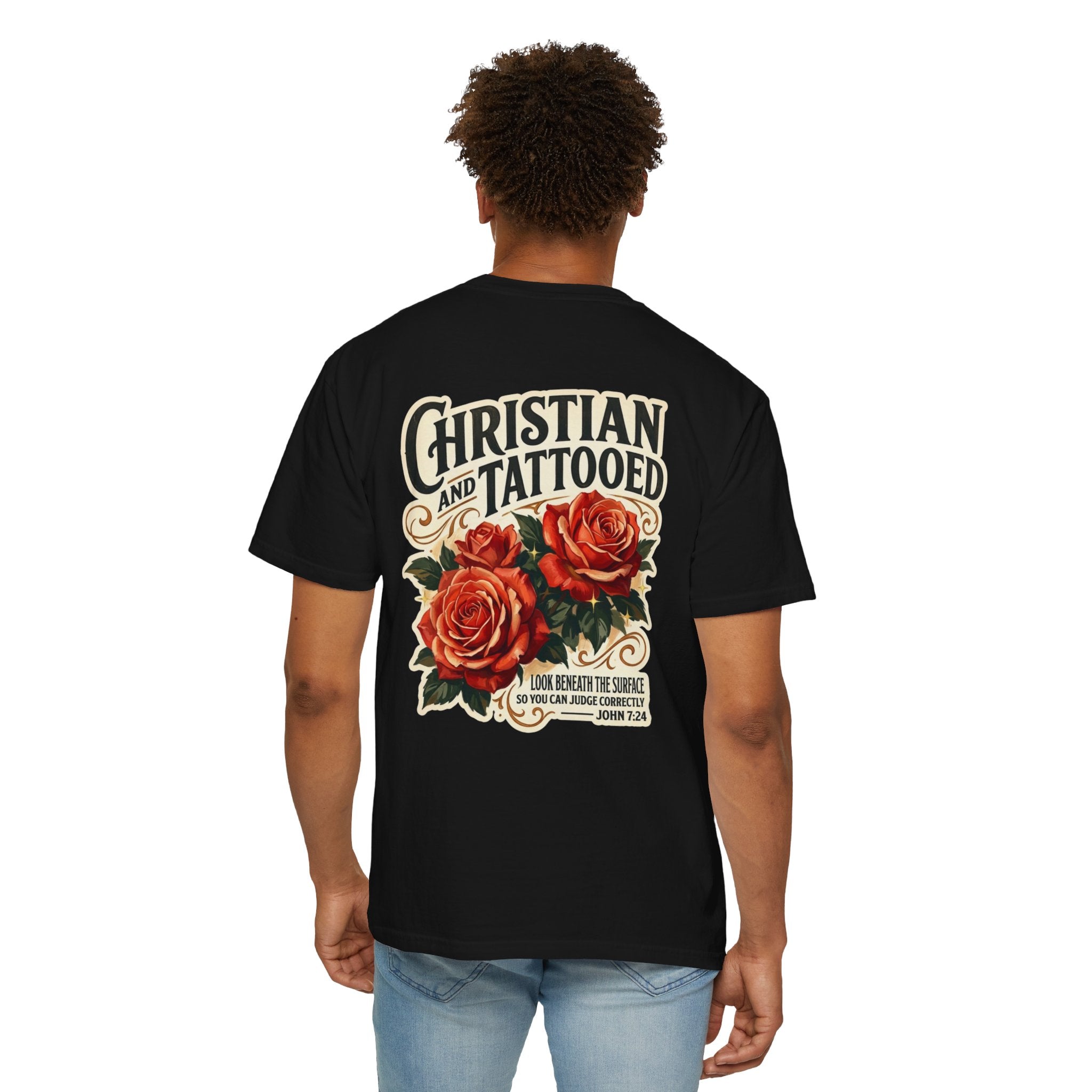 Christian and Tattooed Graphic T-Shirt