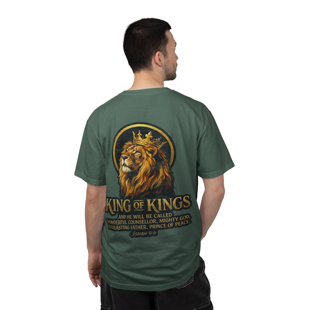 King of Kings T-Shirt — Lion Crown Christian Tee