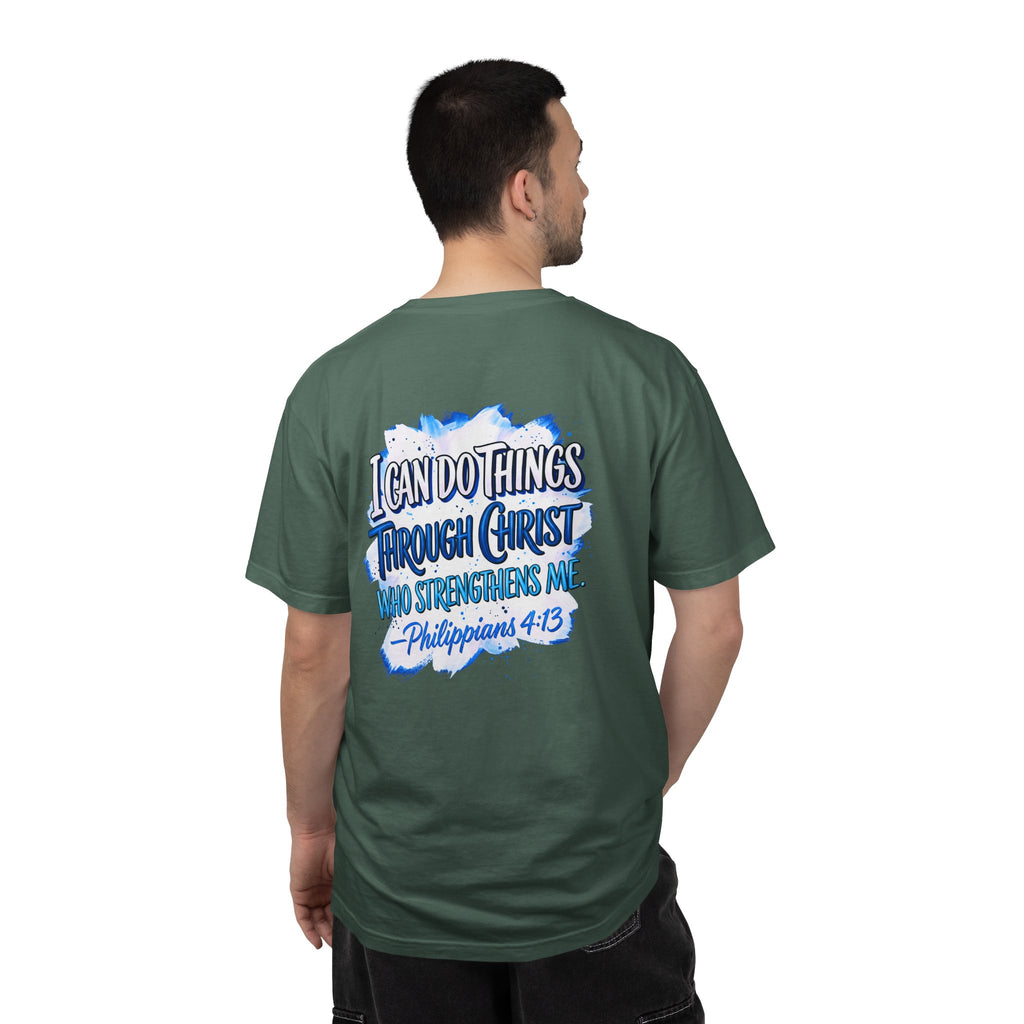 Christian T-Shirt — “I Can Do All Things Through Christ” Philippians 4:13 Tee