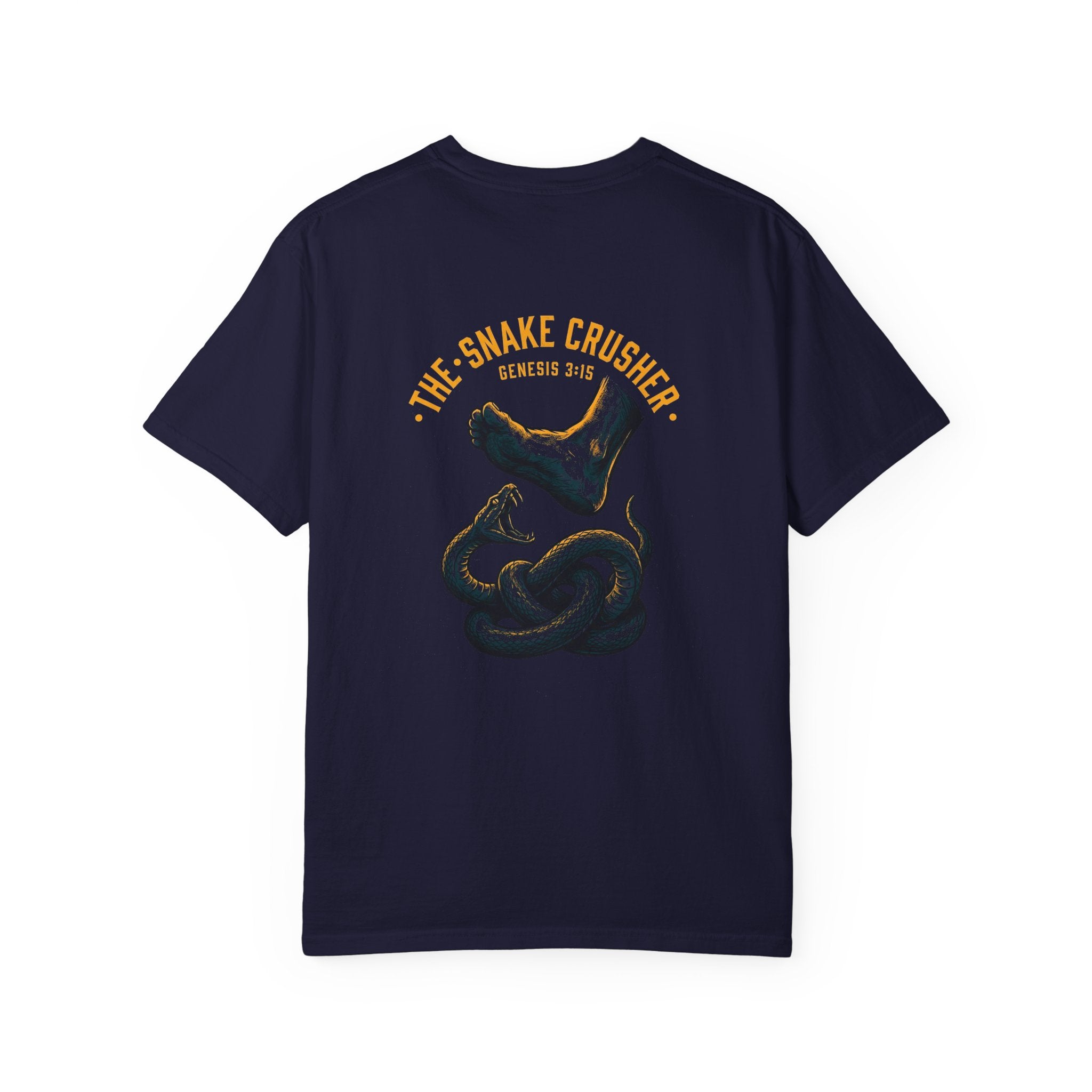 Snake Crusher T-shirt | Christian Cross Tee