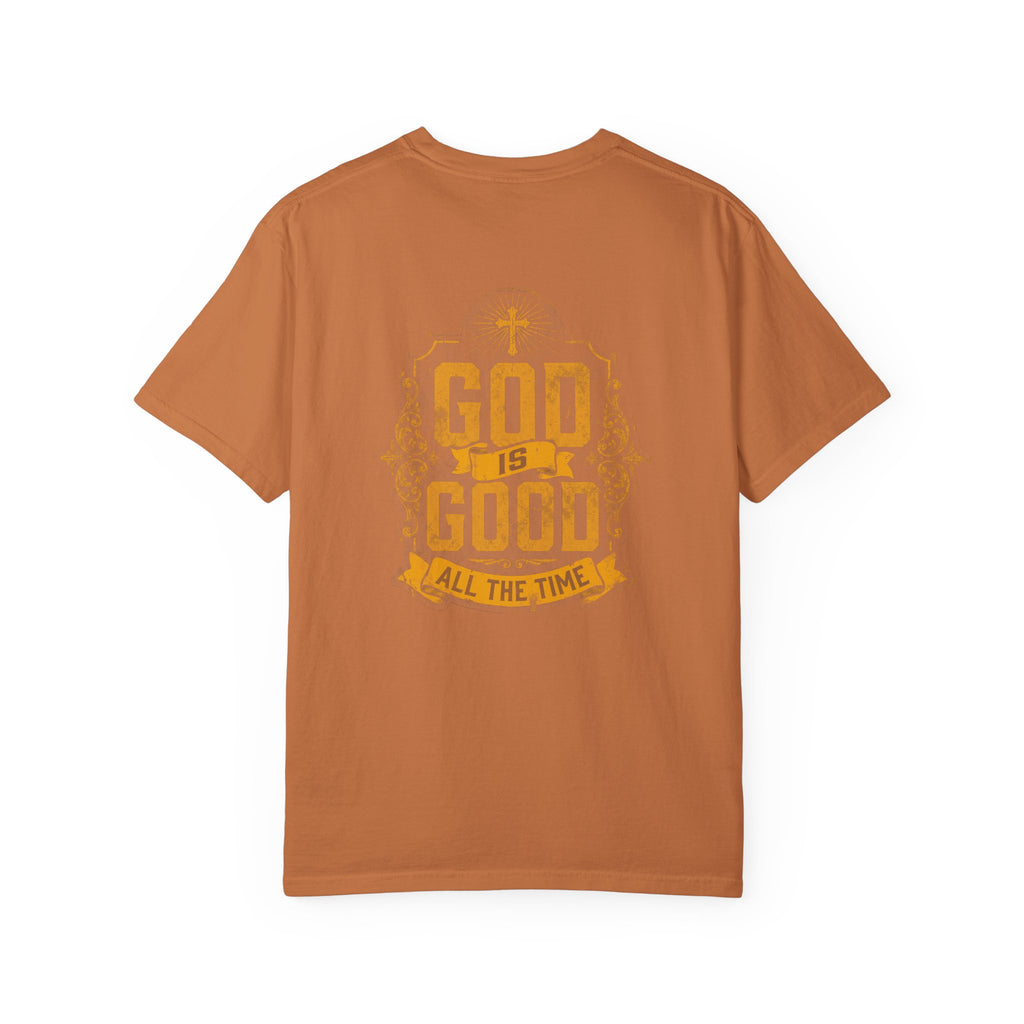 God is Good all the time T-shirt | Christian Cross Tee ALT COLOR