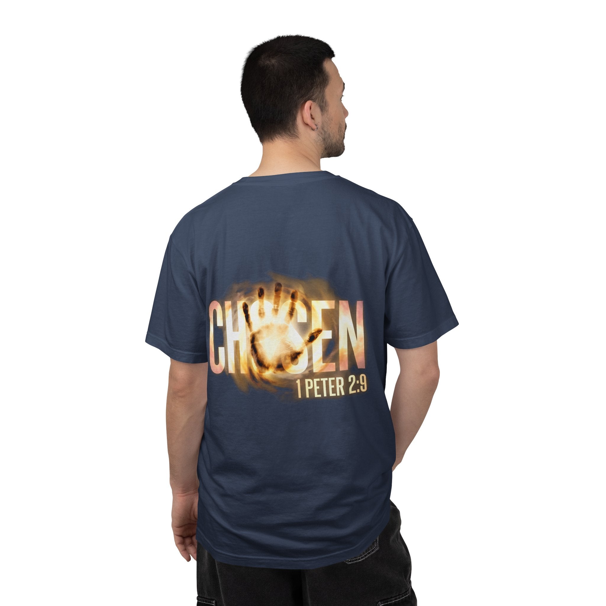 Christian T-Shirt — 'Chosen' 1 Peter 2:9 Graphic Tee