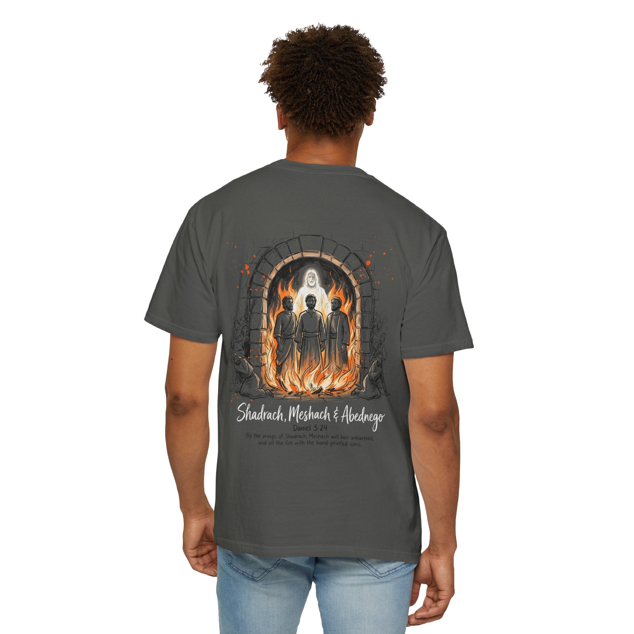 Faith T-Shirt — Shadrach, Meshach & Abednego Fiery Furnace Graphic Tee
