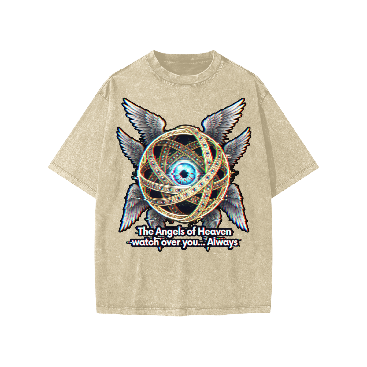 Angel Snow Washed Kids' T-Shirt