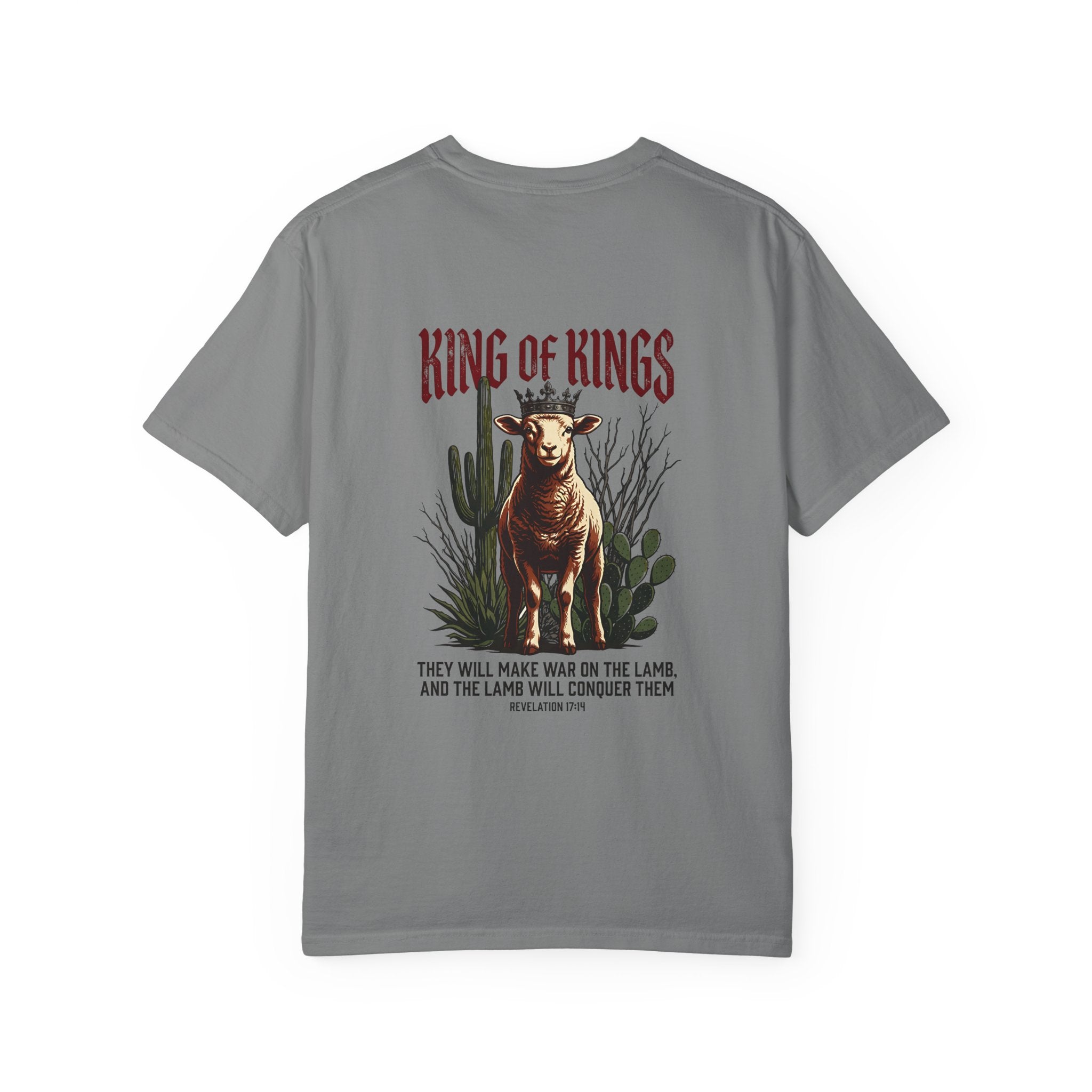 Cactus War on the lamb T-shirt | Christian Cross Tee ALT COLORS