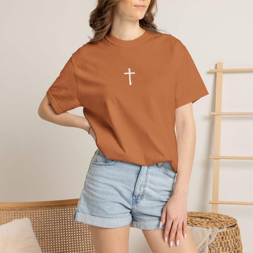 Christian Cross T-Shirt — "The Lord Is On My Side" Psalm 118:6 Graphic Tee