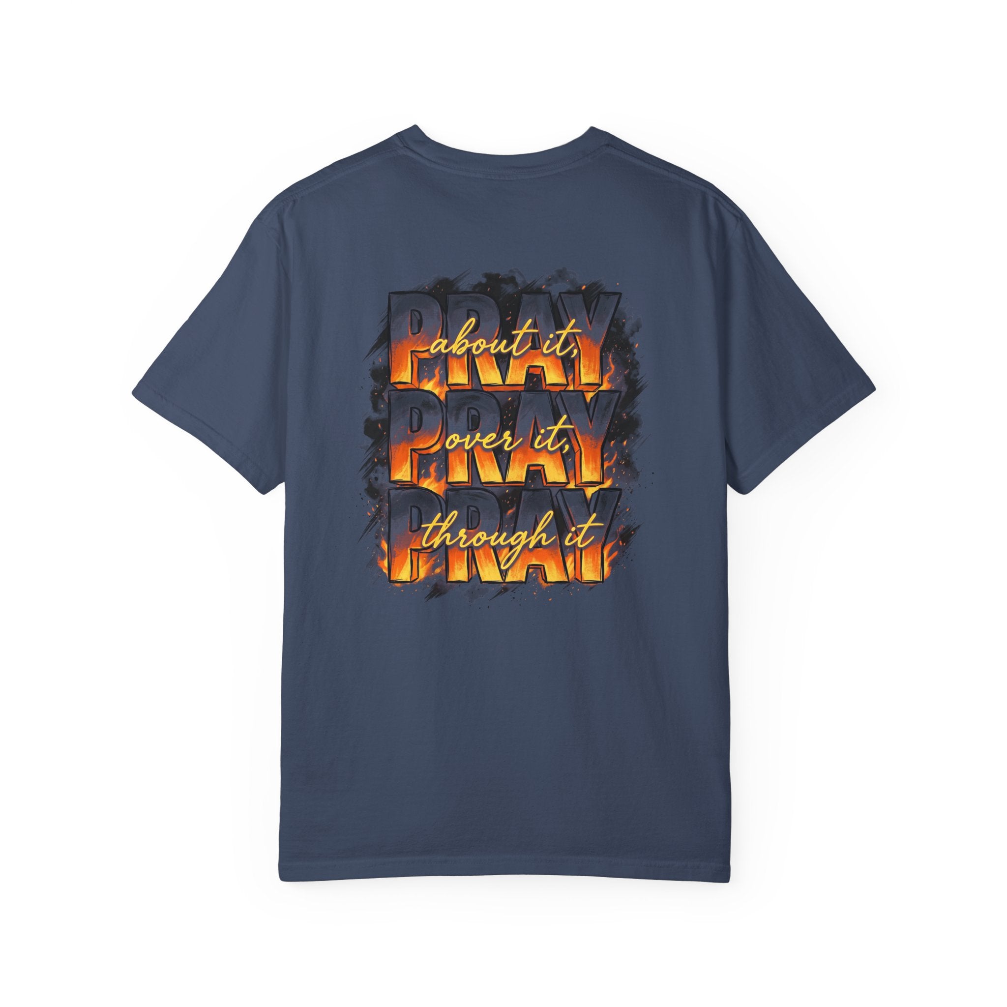 Pray about it T-shirt | Christian Cross Tee ALT COLOR
