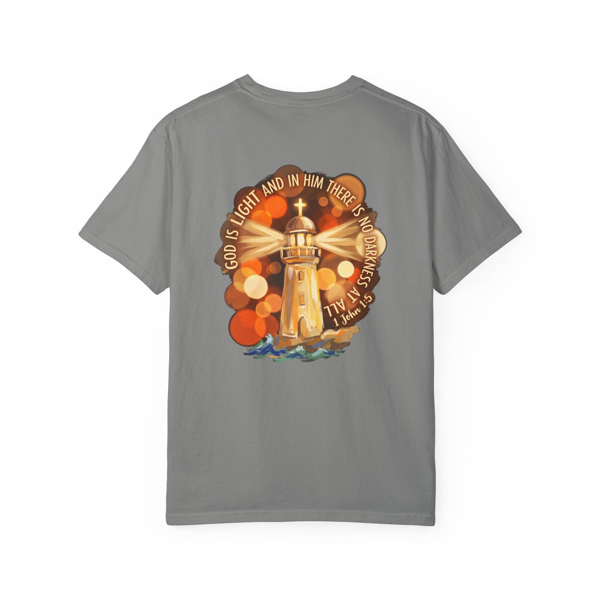 God is light T-shirt | Christian Cross Tee ALT COLOR