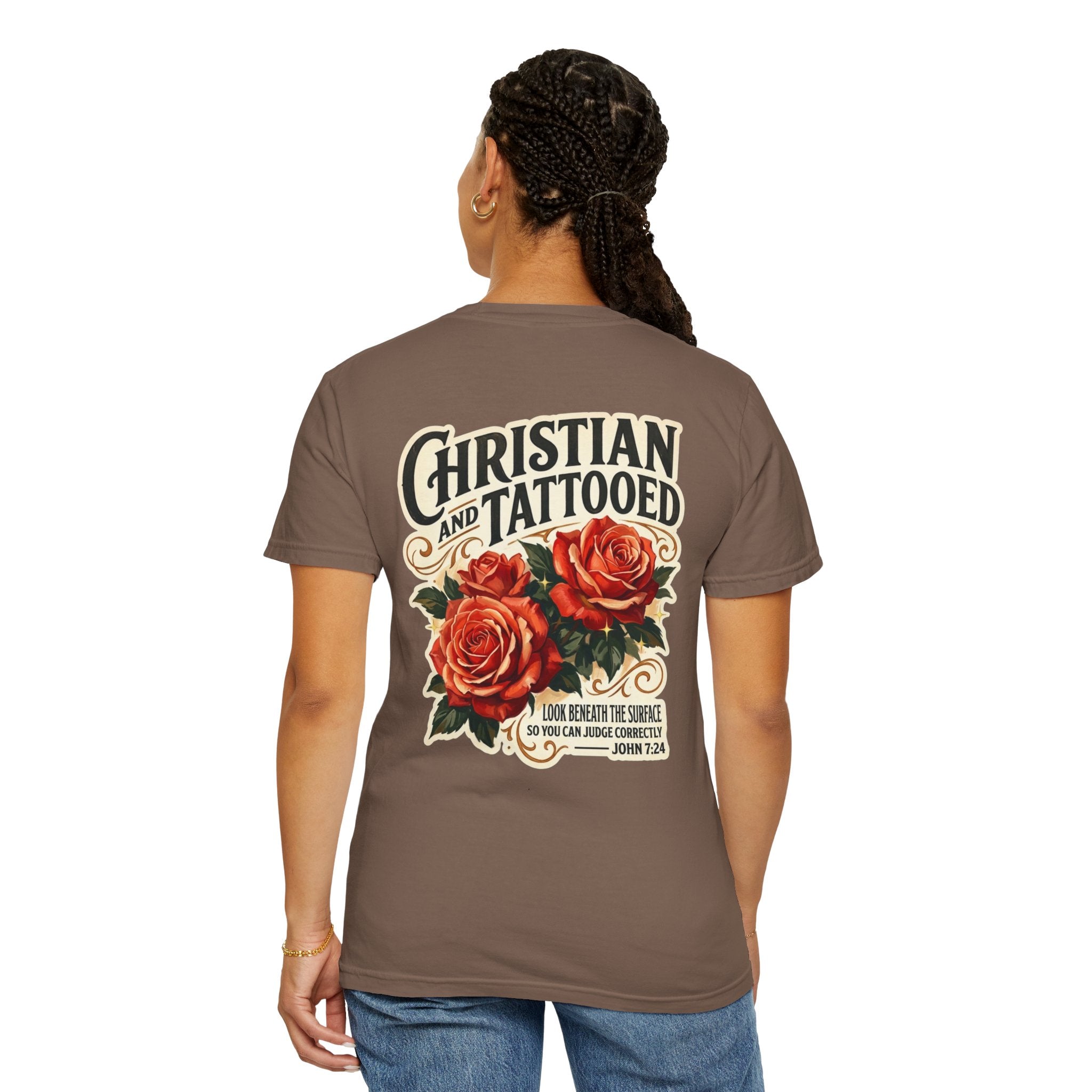 Christian and Tattooed Graphic T-Shirt