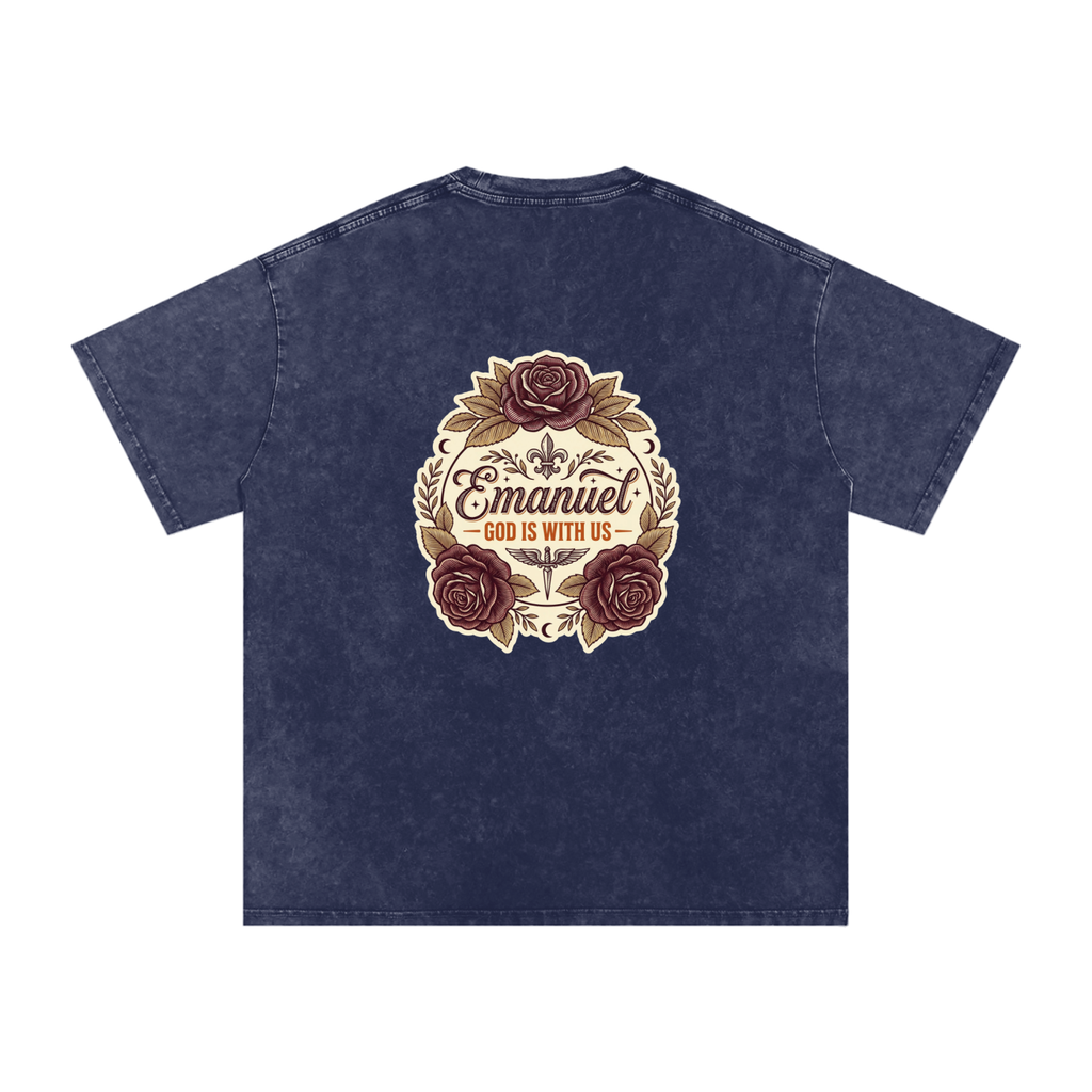 Emanuel Snow Washed Oversized Cotton T-Shirt