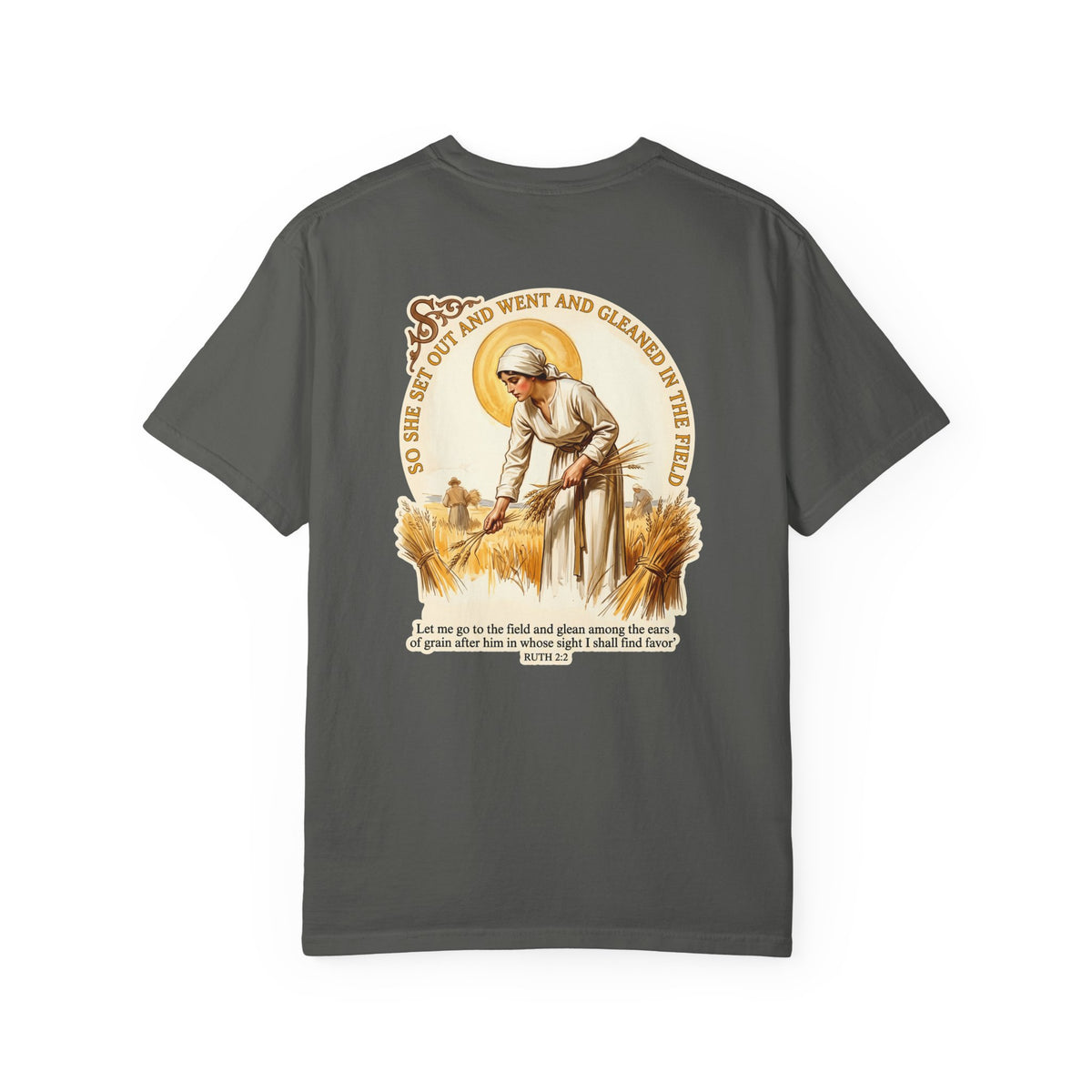 Christian Cross T-Shirt — Vintage Ruth Gleaning Graphic Tee