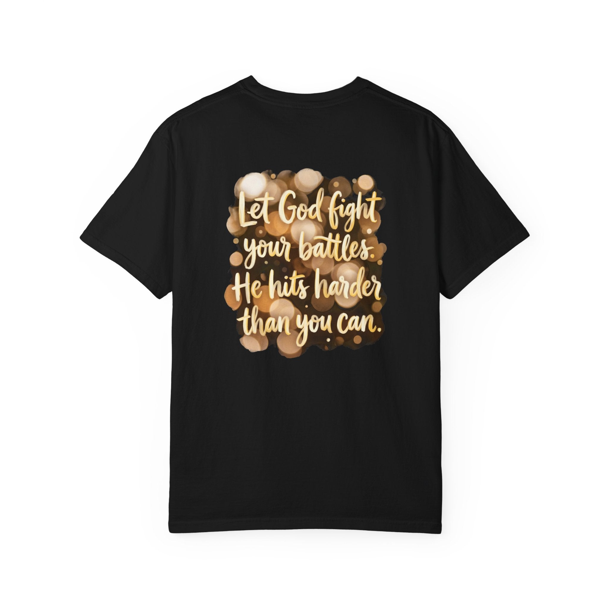 God fight your battles T-shirt | Christian Cross Tee