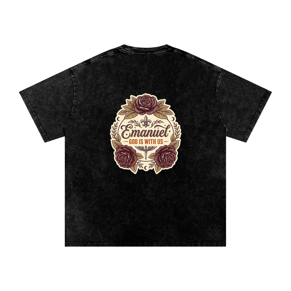 Emanuel Snow Washed Oversized Cotton T-Shirt