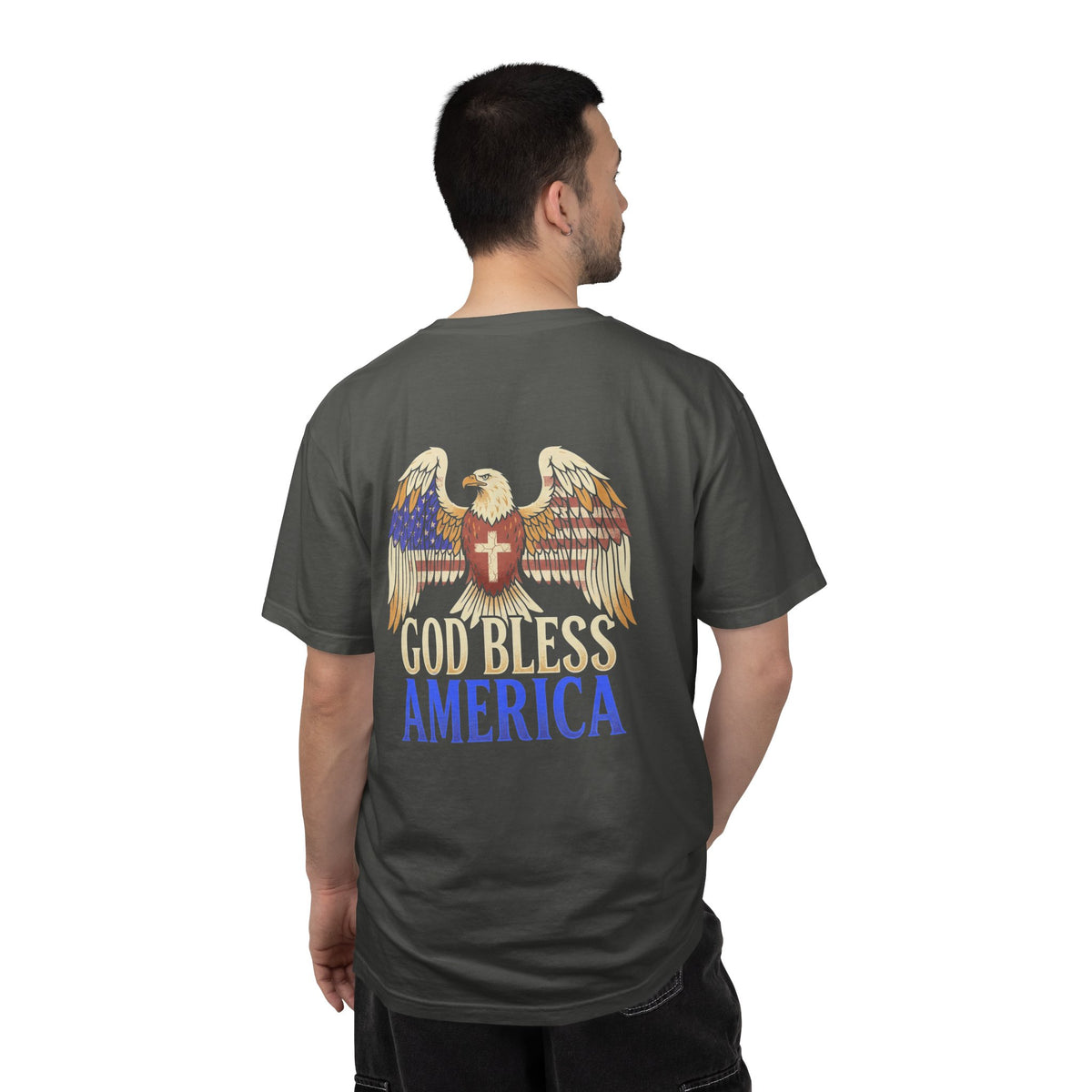 God Bless America Eagle T‑Shirt — Patriotic American Tee