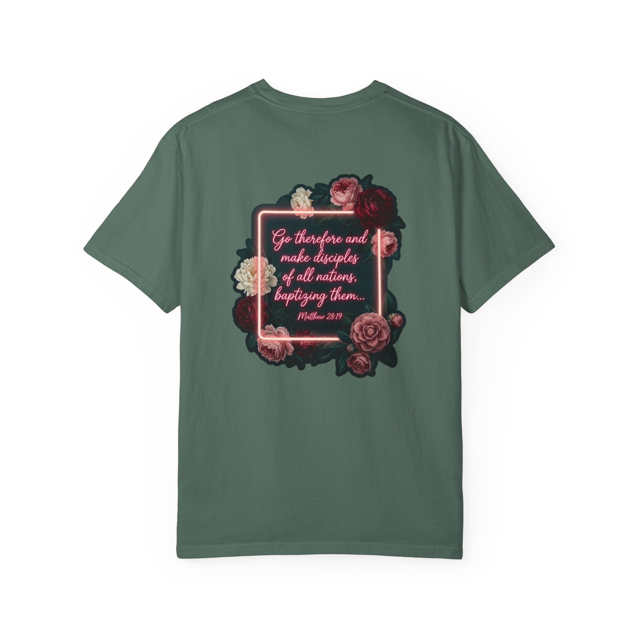 Go to all nations T-shirt | Christian Cross Tee
