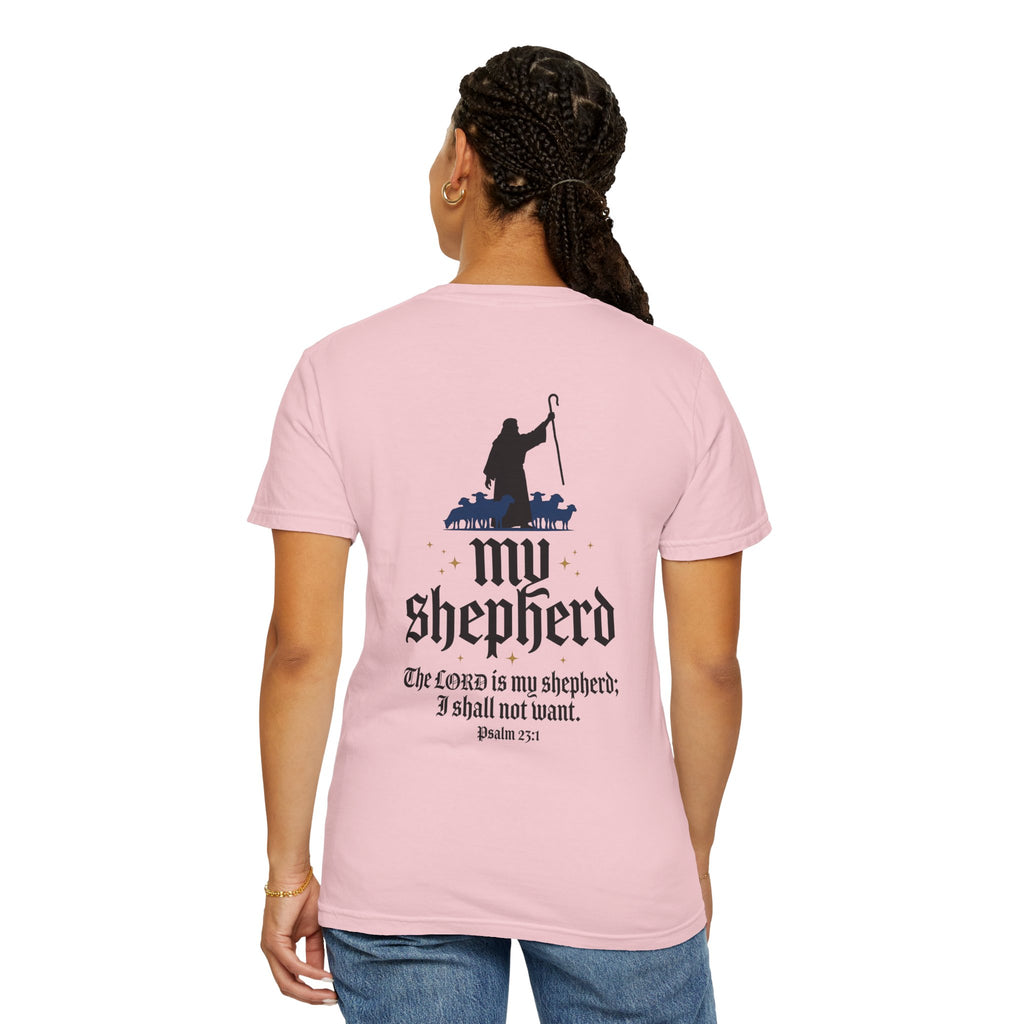My Shepherd T-Shirt — Psalm 23 Christian Cross Tee