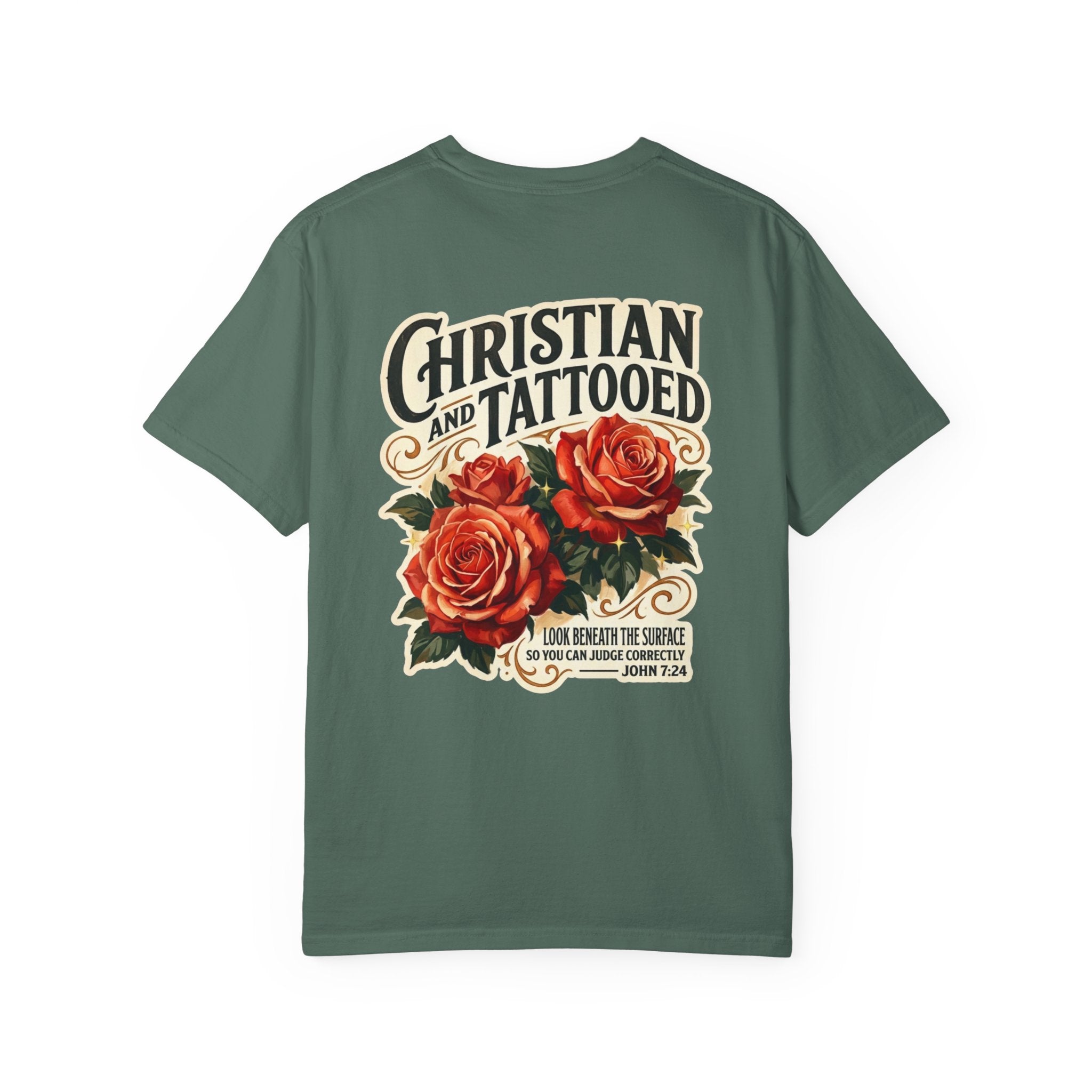 Christian and Tattooed Graphic T-Shirt