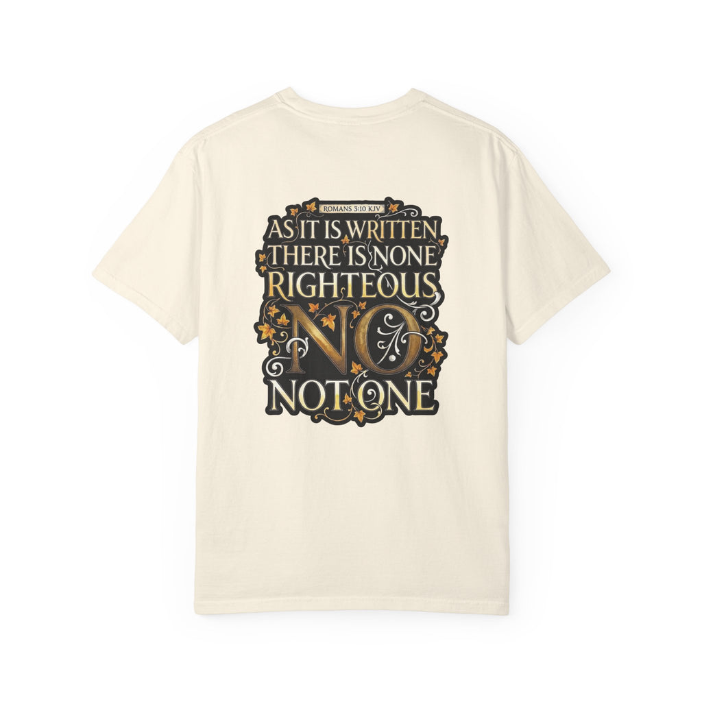 Not one T-shirt | Christian Cross Tee ALT LIGHT