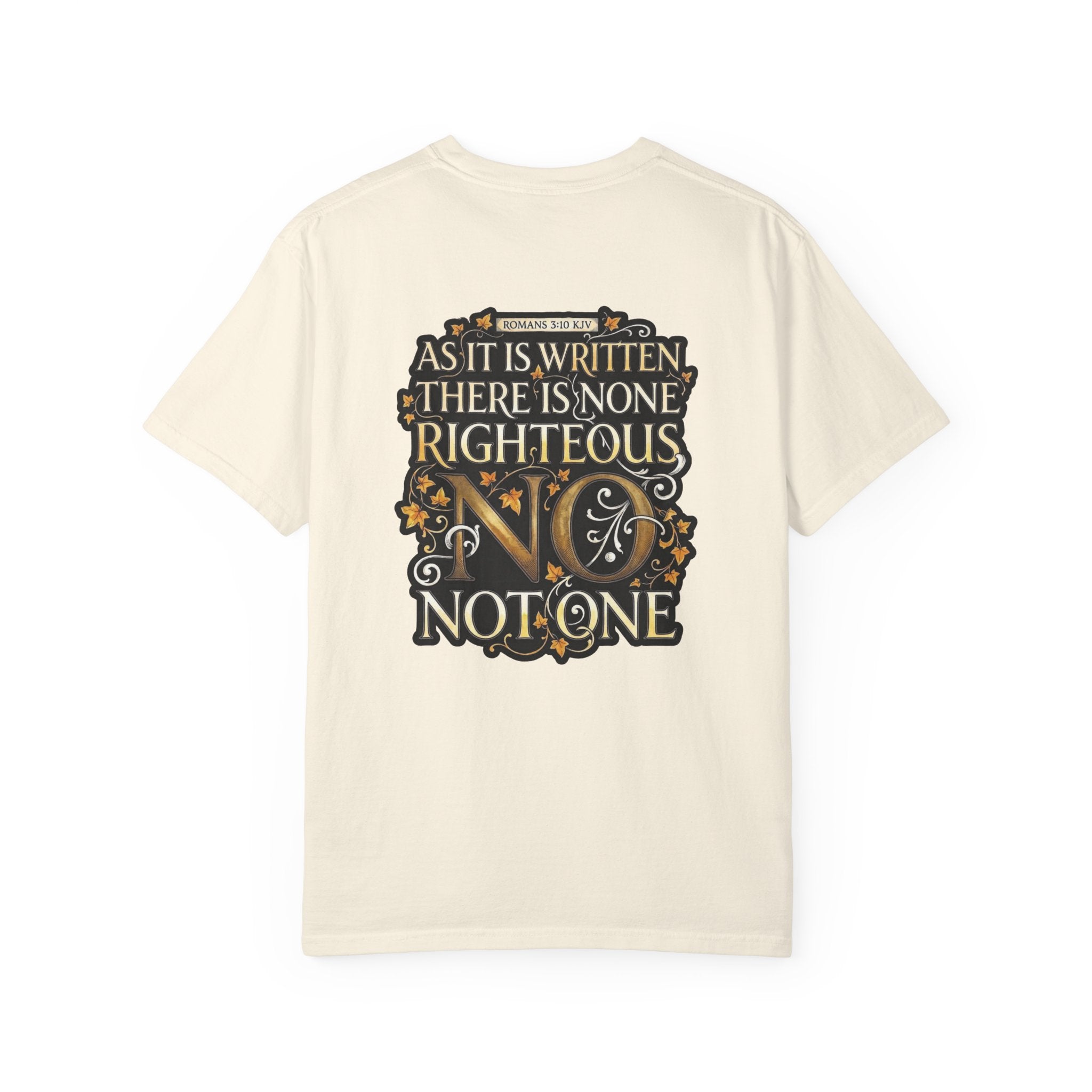 Not one T-shirt | Christian Cross Tee ALT LIGHT