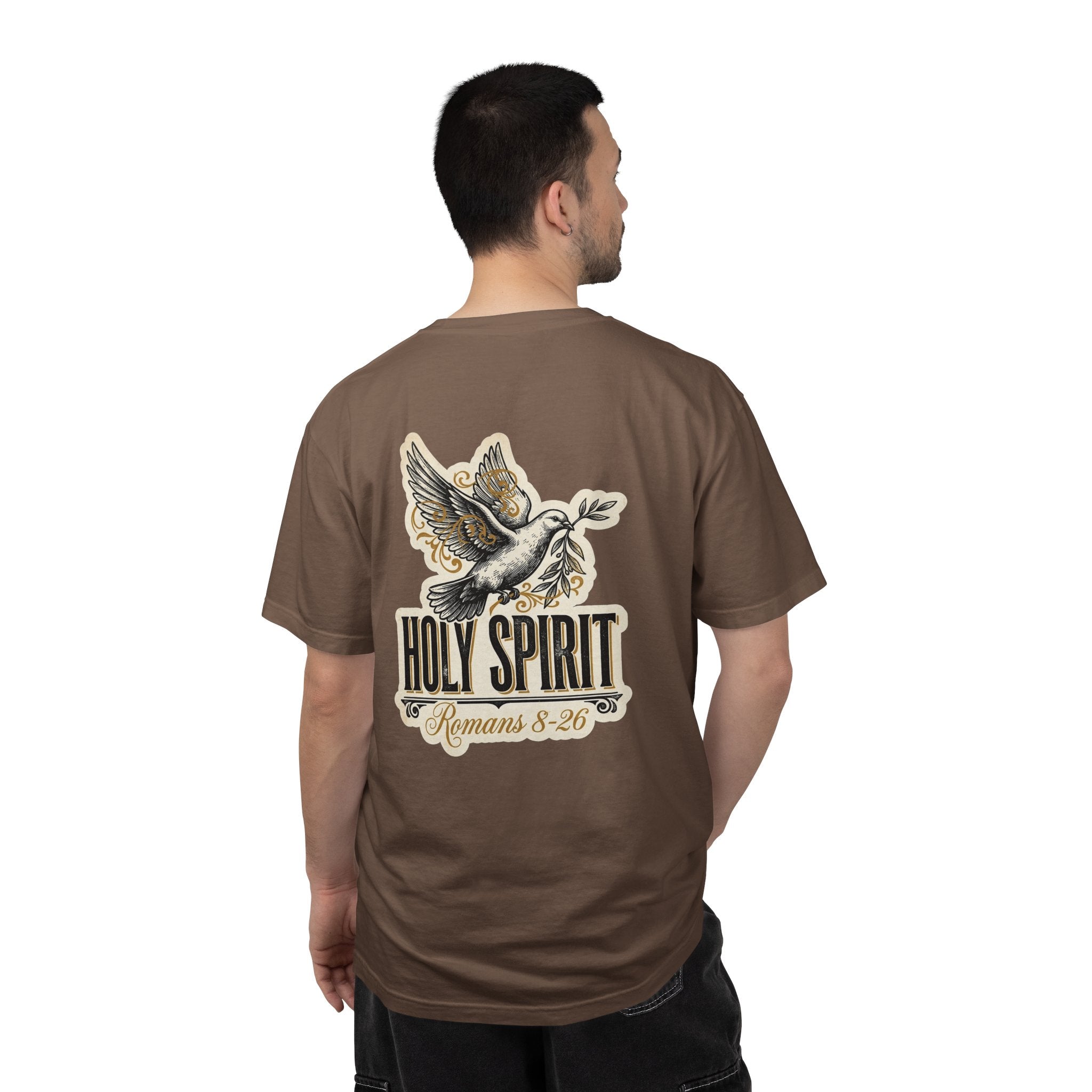 Holy Spirit Dove T‑Shirt — Romans 8:20 Christian Tee