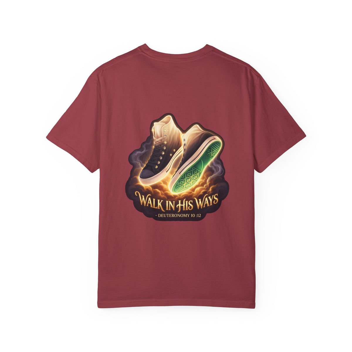 Christian Cross T-Shirt — 'Walk in His Ways' Graphic Tee
