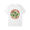 Pickles and Jesus T-Shirt — “Salty & Saved” Christian Graphic Tee
