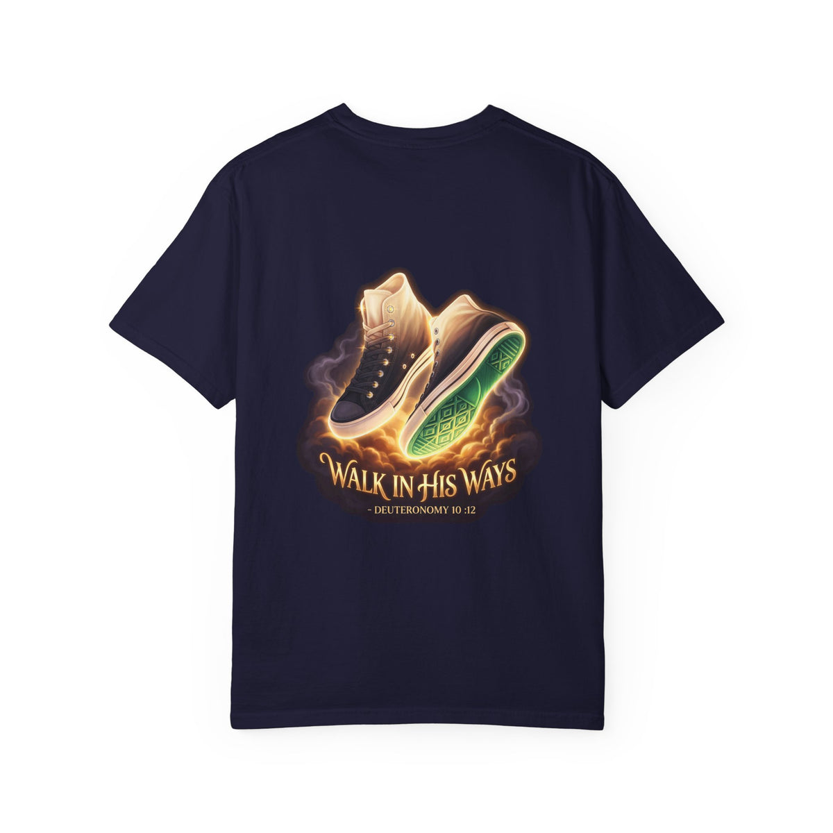 Christian Cross T-Shirt — 'Walk in His Ways' Graphic Tee