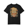 Faith Christian Cross T-Shirt — "I Surrender All" Vintage Faith Graphic Tee