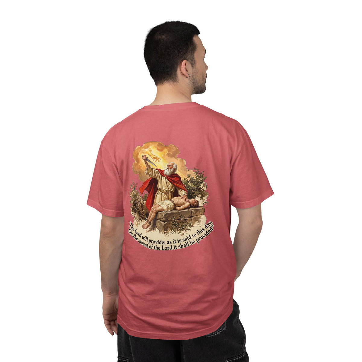 Biblical Joseph Prayer T-Shirt — 'He Will Provide' Vintage Religious Tee