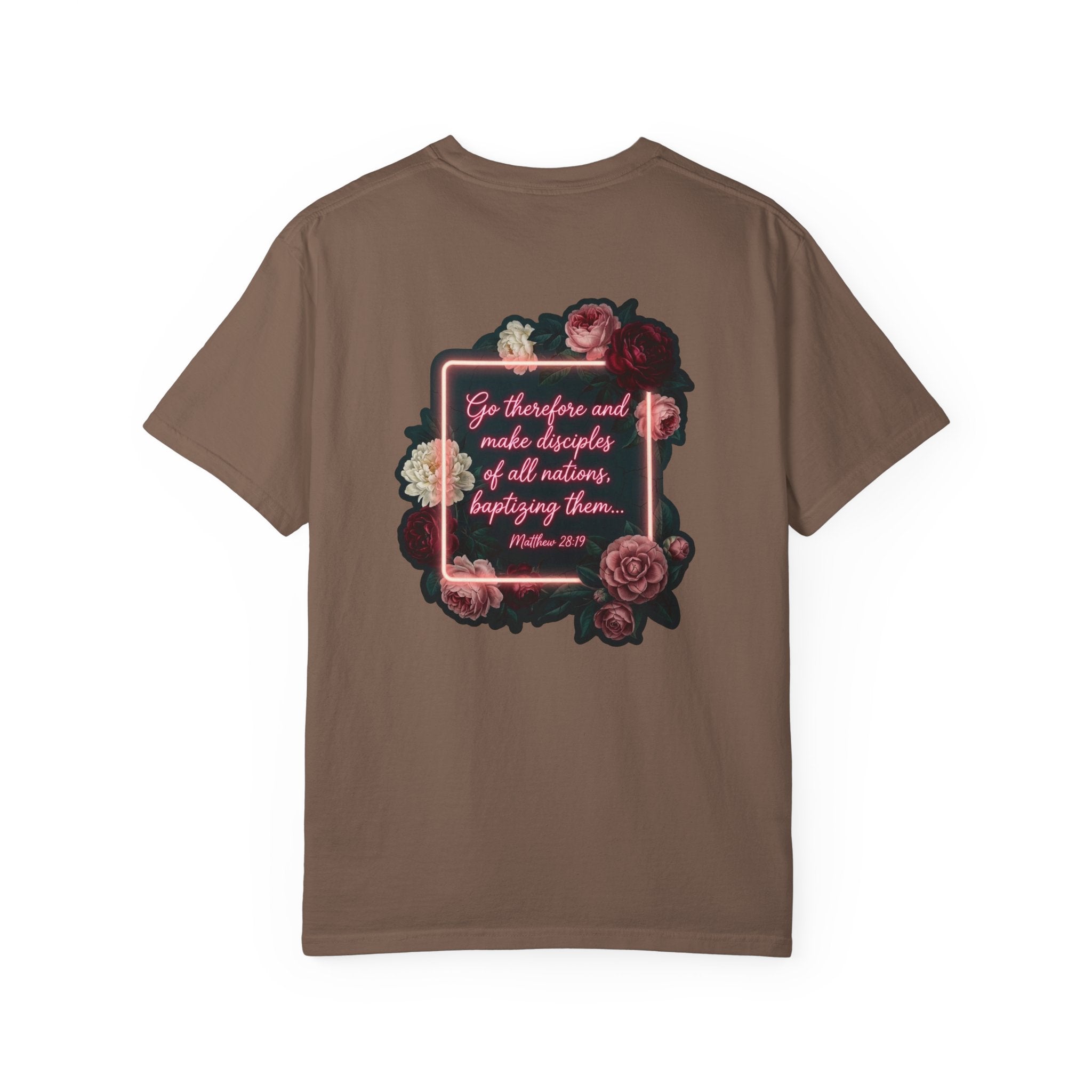 Go to all nations T-shirt | Christian Cross Tee