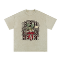 Zombie Snow Washed Oversized Cotton T-Shirt