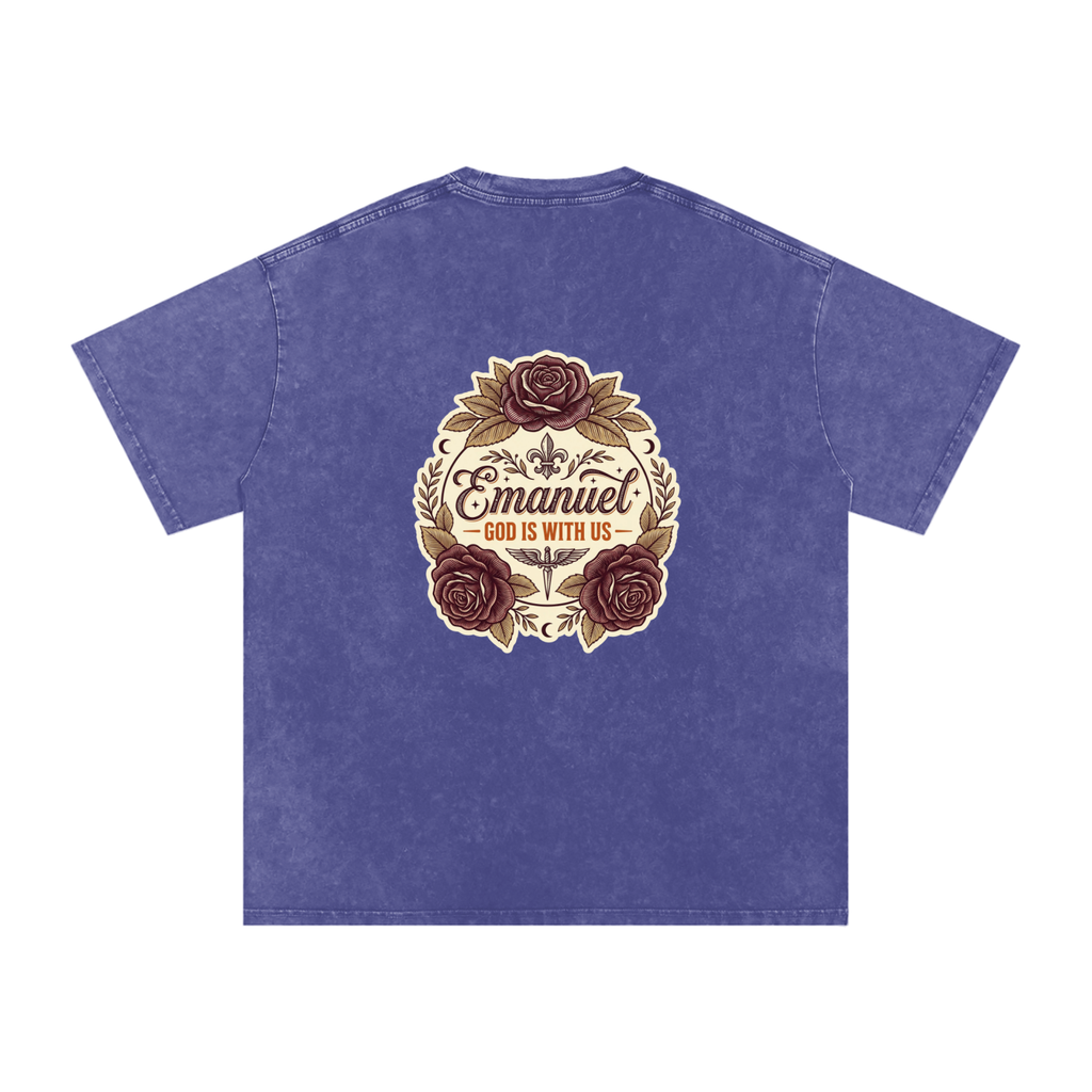 Emanuel Snow Washed Oversized Cotton T-Shirt
